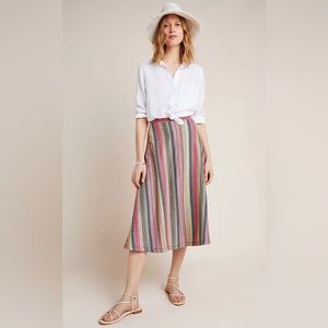 NWT Maeve  Arely Knit Midi Skirt